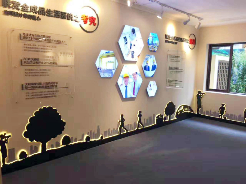 背景墙设计制作厦门金逗号让你的企业文化墙亮起来